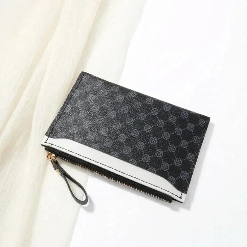 ⚠️Clearance Black And White Patterned Print Cardholder / Wallet - Picture 3 of 5